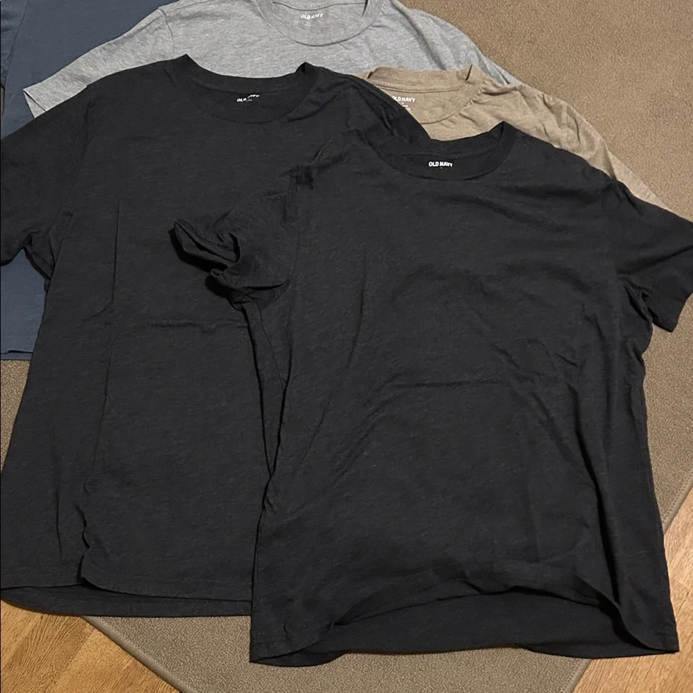 Old Navy Men’s Soft Washed Heather short sleeve Tee Shirts size medium set of 6 - Picture 12 of 12